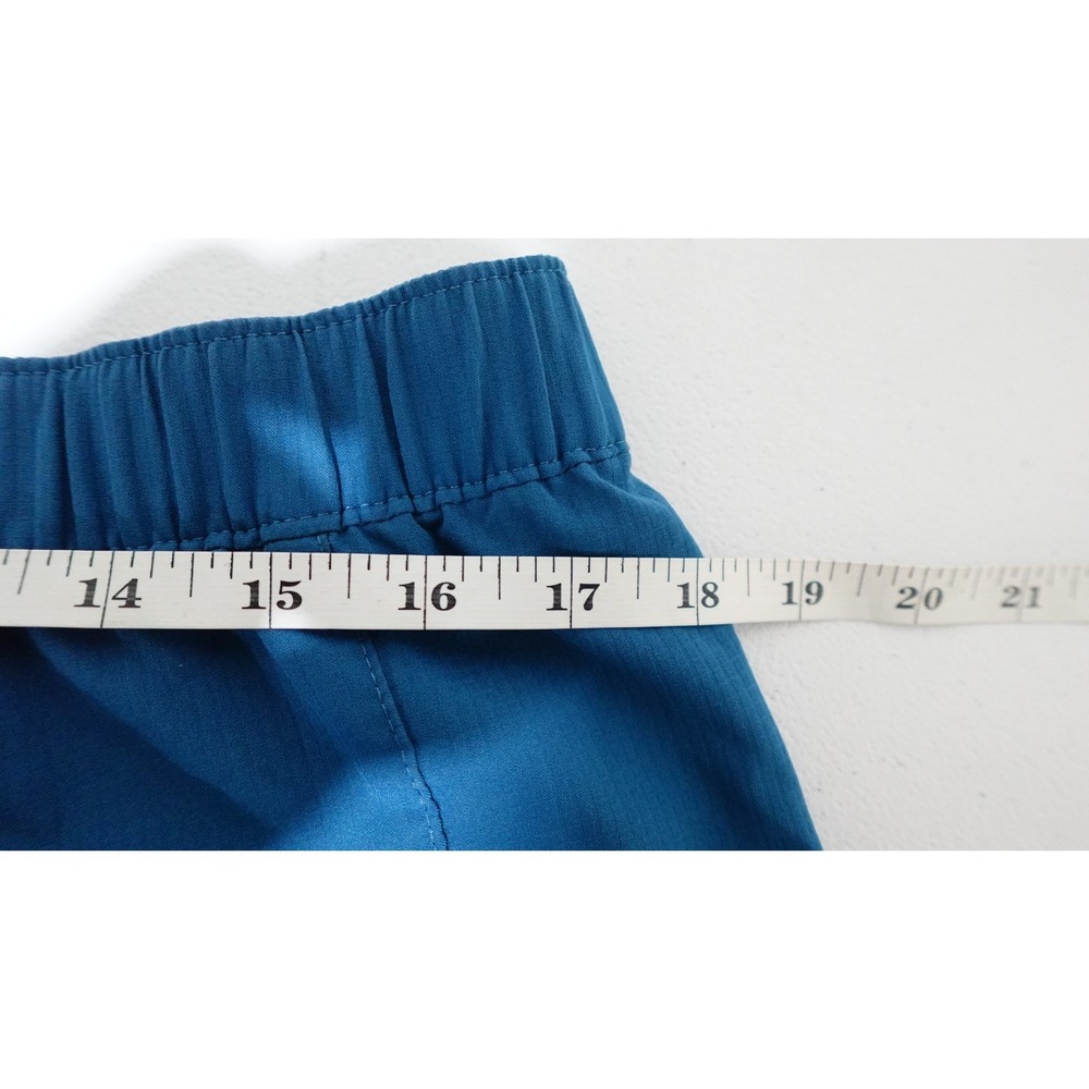 Columbia PFG Tamiami Shorts Womens M Teal Blue Pull On Elastic Waist - Picture 6 of 8